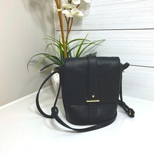 Cole Haan Small Black Leather Crossbody bag